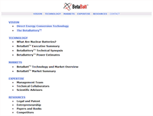Tablet Screenshot of betabatt.com